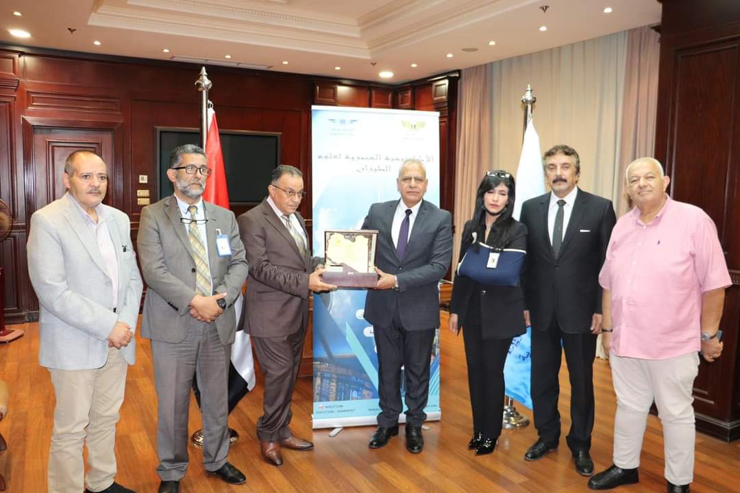 وفد الطيران الليبي يزور أكاديمية علوم الطيران لبحث سبل التعاون واعتماد الدورات التدريبية