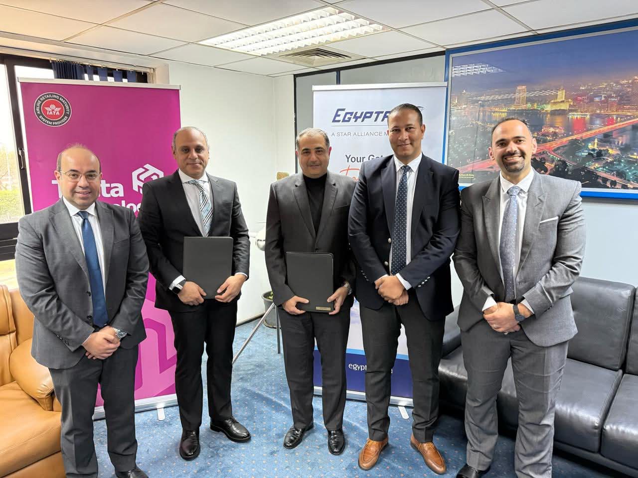 مصر للطيران تعزّز وجودها في السوق الأردني بتوقيع اتفاقية استراتيجية لتفعيل نظام NDC المتطوّر