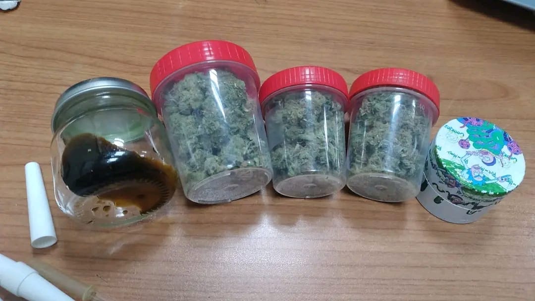 جمارك مطار شرم الشيخ الدولي  تضبط كمية من نبات وزيت الماريجوانا