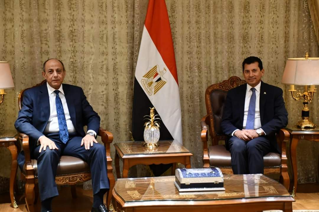 وزير الرياضة يستقبل الفريق محمد عباس لمناقشة الاستعداد لخوض المنتخبات المصرية لمنافسات أولمبياد باريس2024