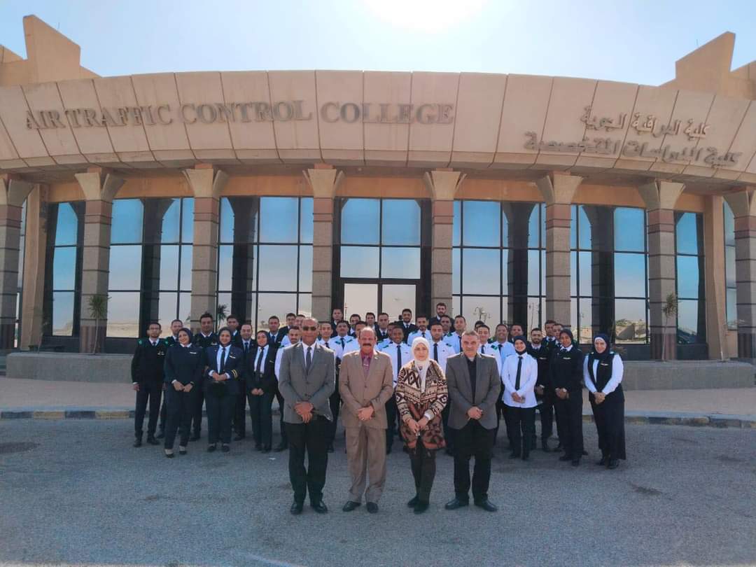 أكاديمية علوم الطيران تستقبل دفعة جديدة من دارسي برنامج معلومات الطيران بكلية المراقبة الجوية