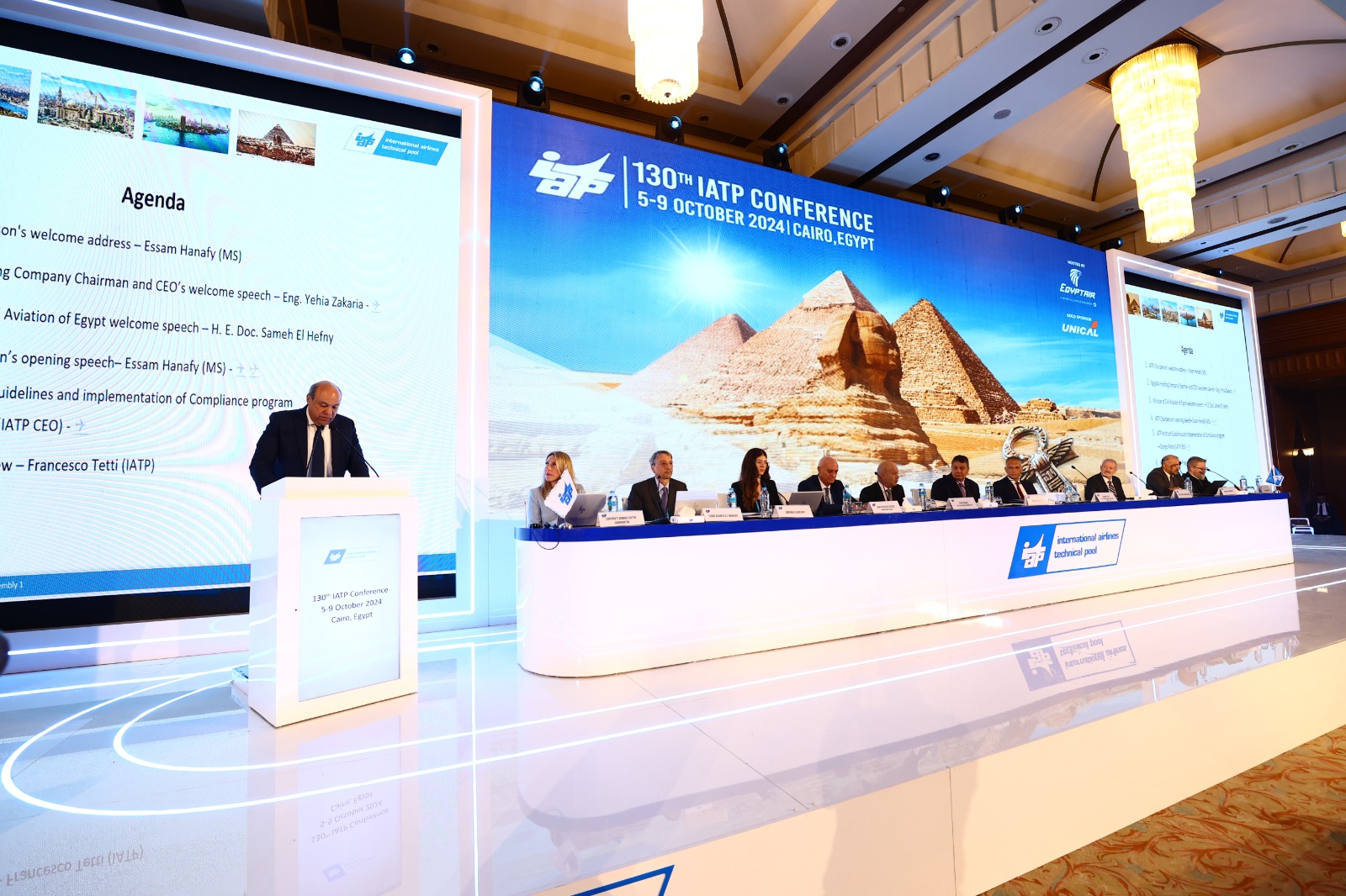 وزير الطيران يفتتح النسخة الـ130 من مؤتمر IATP بالقاهرة لتعزيز التعاون الدولي فى صيانة الطائرات