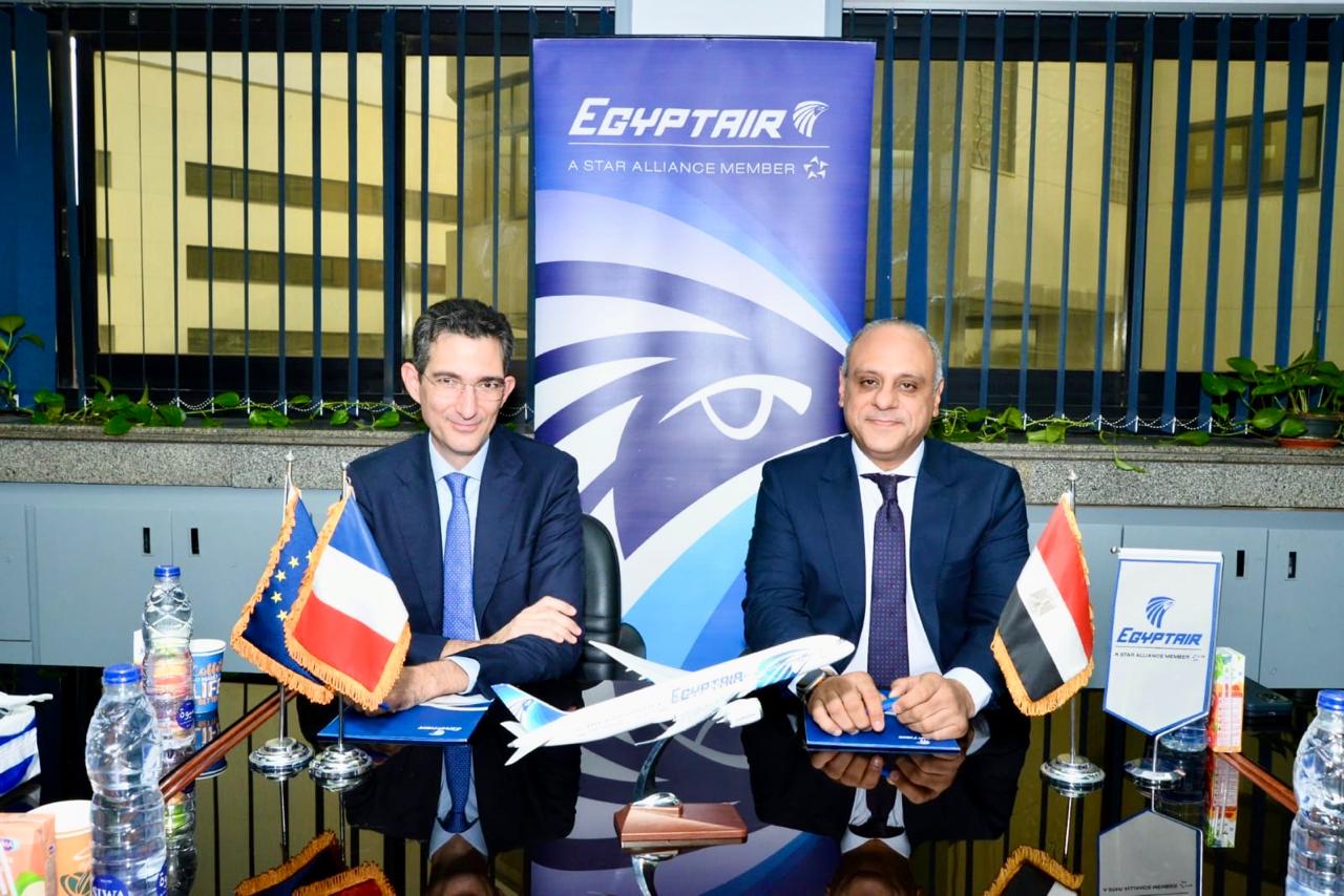 بروتوكول تعاون بين مصر للطيران والمعهد الفرنسي  لتعزيز العلاقات الثقافية والاقتصادية