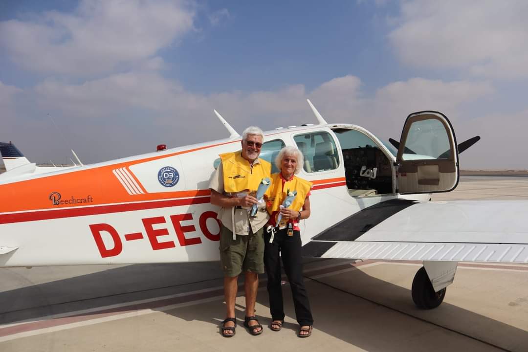 ختام فعاليات رالي الطائرات الخاصة بمشاركة 22 متسابقًا من 10 دول