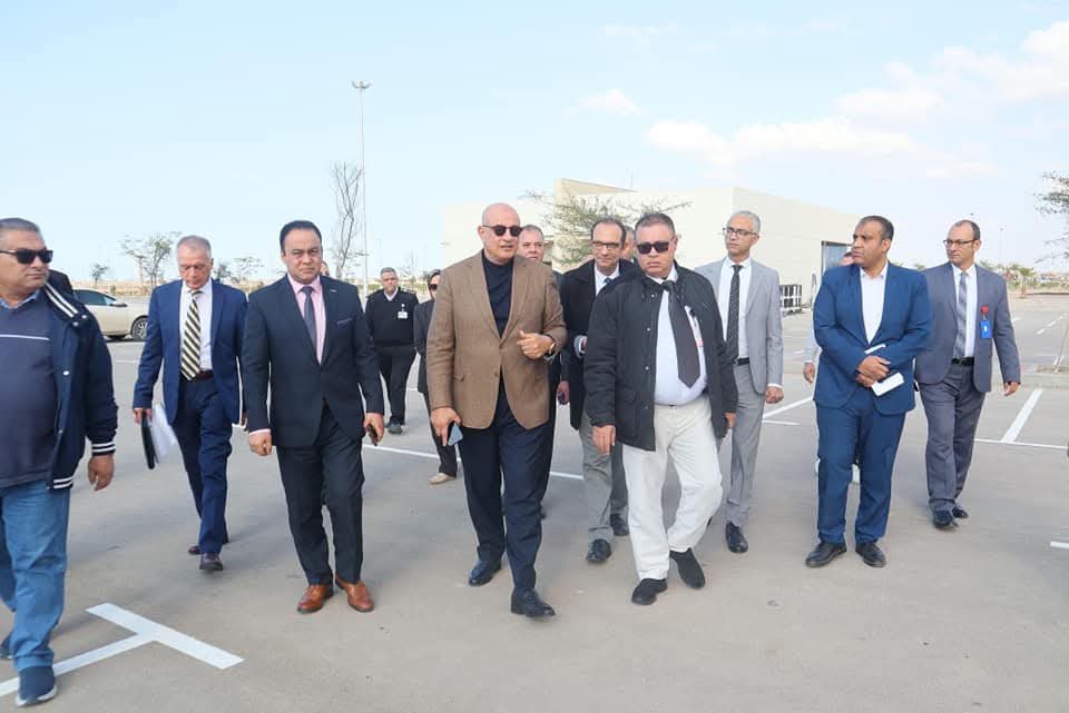 بدء التشغيل التجريبي لأول مطار أخضر في إفريقيا ببرج العرب