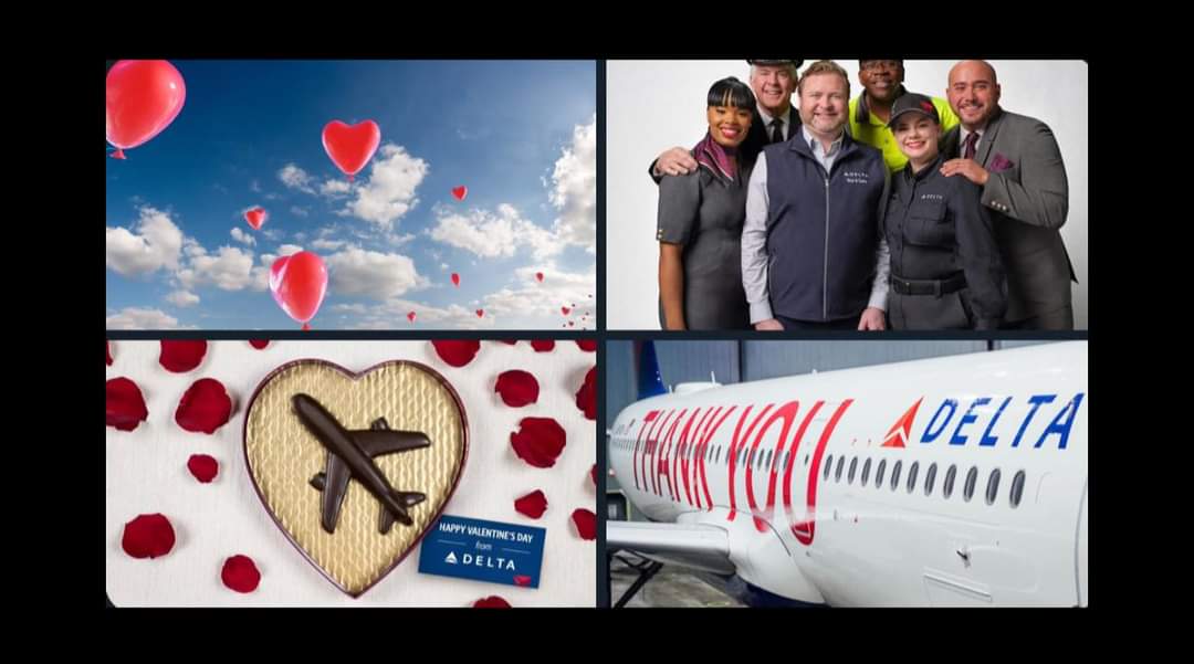 طيران دلتا يحتفي بيوم الحب بمكافأة قياسية لموظفيها بقيمة 1.4 مليار دولار