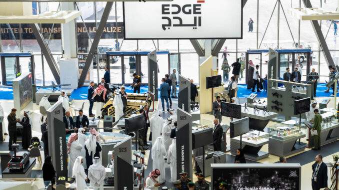 ايدج" تكشف عن أحدث أسلحتها الذكية وحلولها الجوية المسيّرة في معرض مصر الدولي للطيران 2024