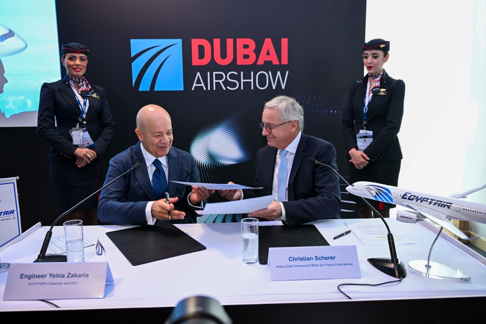 مصر الطيران تتسلم أولى طائراتها من صفقة ايرباص الجديدة عام 2025