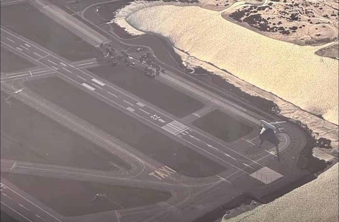 خطأ ملاحي يتسبب في تعطيل طائرة "إيرباص A380" تابعة للخطوط الجوية البريطانية على ممر تحت الصيانة في بوسطن