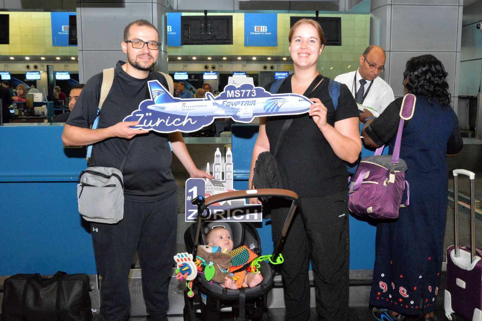 مصر للطيران تبدأ أولى رحلاتها المباشرة من القاهرة إلى زيوريخ