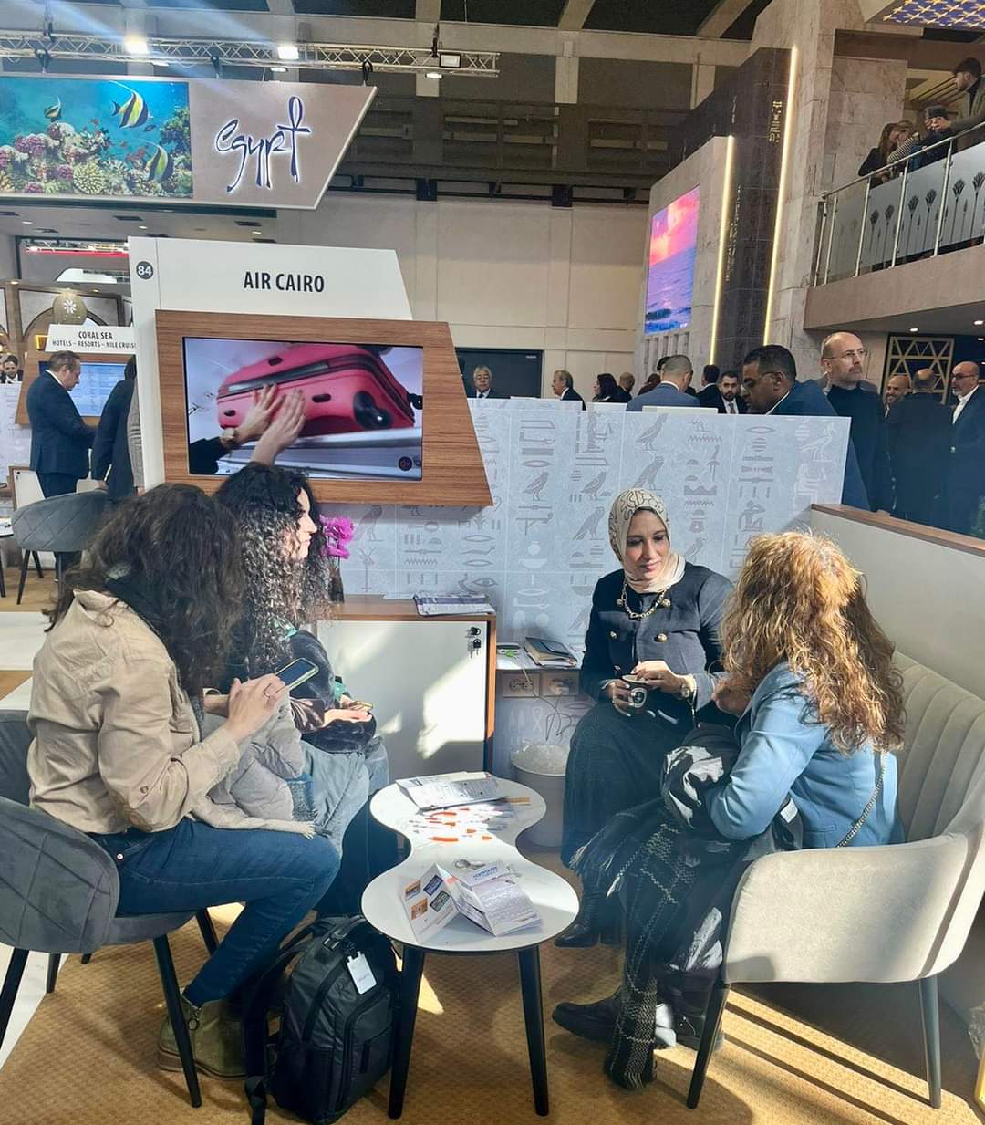 إير كايرو تشارك في معرض ITB برلين لتوسيع شبكتها العالمية وتعزيز السياحة إلى مصر