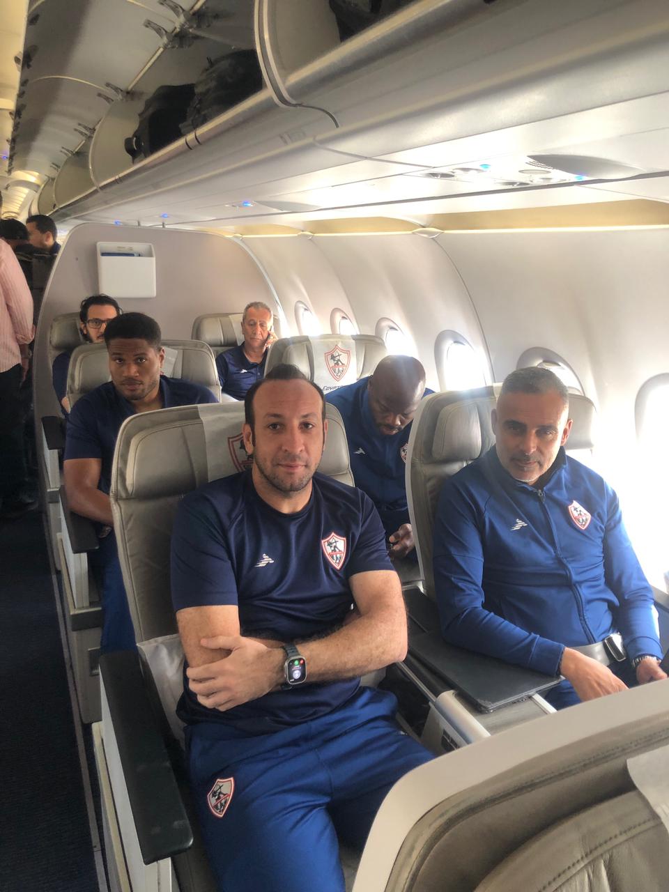 الزمالك يغادر علي متن رحلة مصرللطيران  الخاصة الي المغرب لخوض نهائي الكونفدرالية