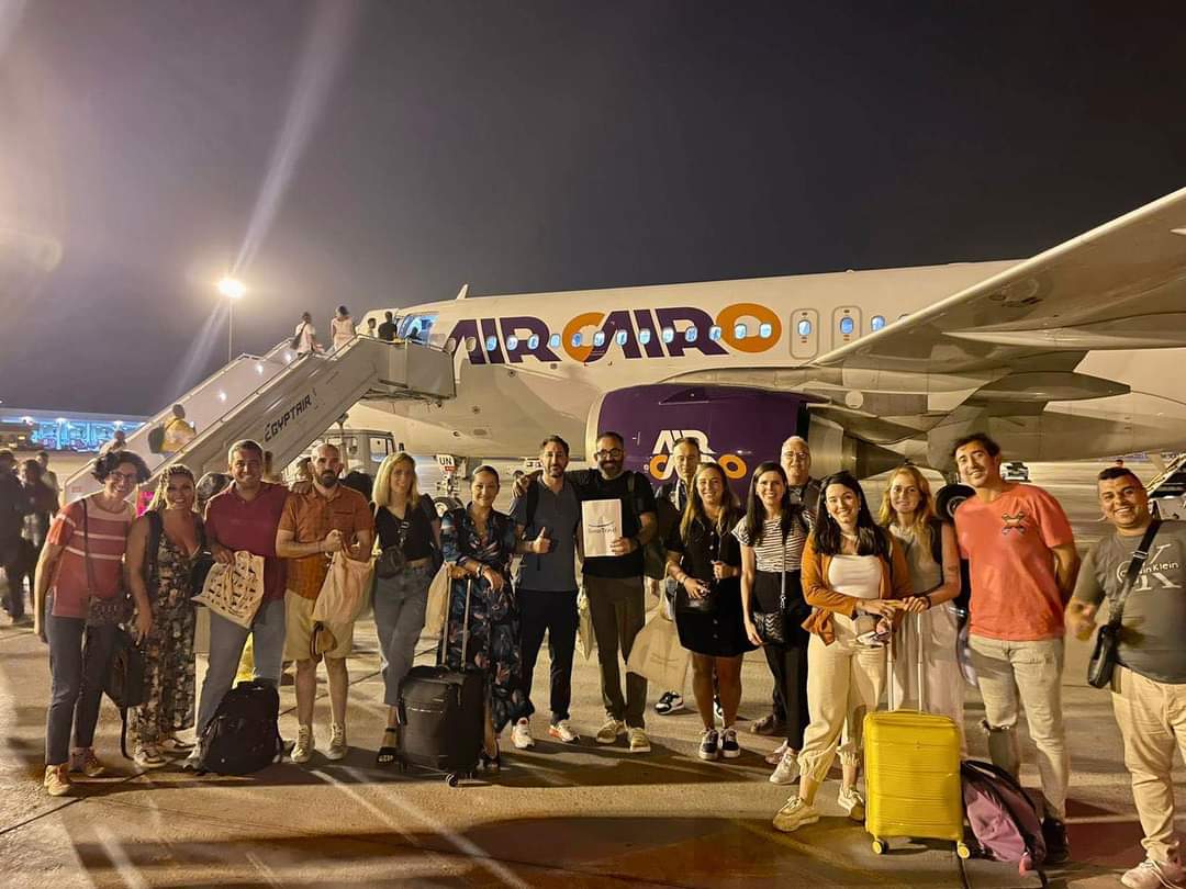 ايركايرو تسير رحلة طيران من مدريد الي شرم الشيخ