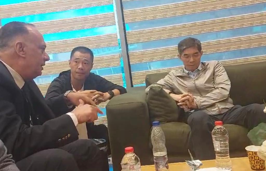 مسئولي جمارك مطار القاهرة يستقبلون نائب وزير الجمارك الصيني