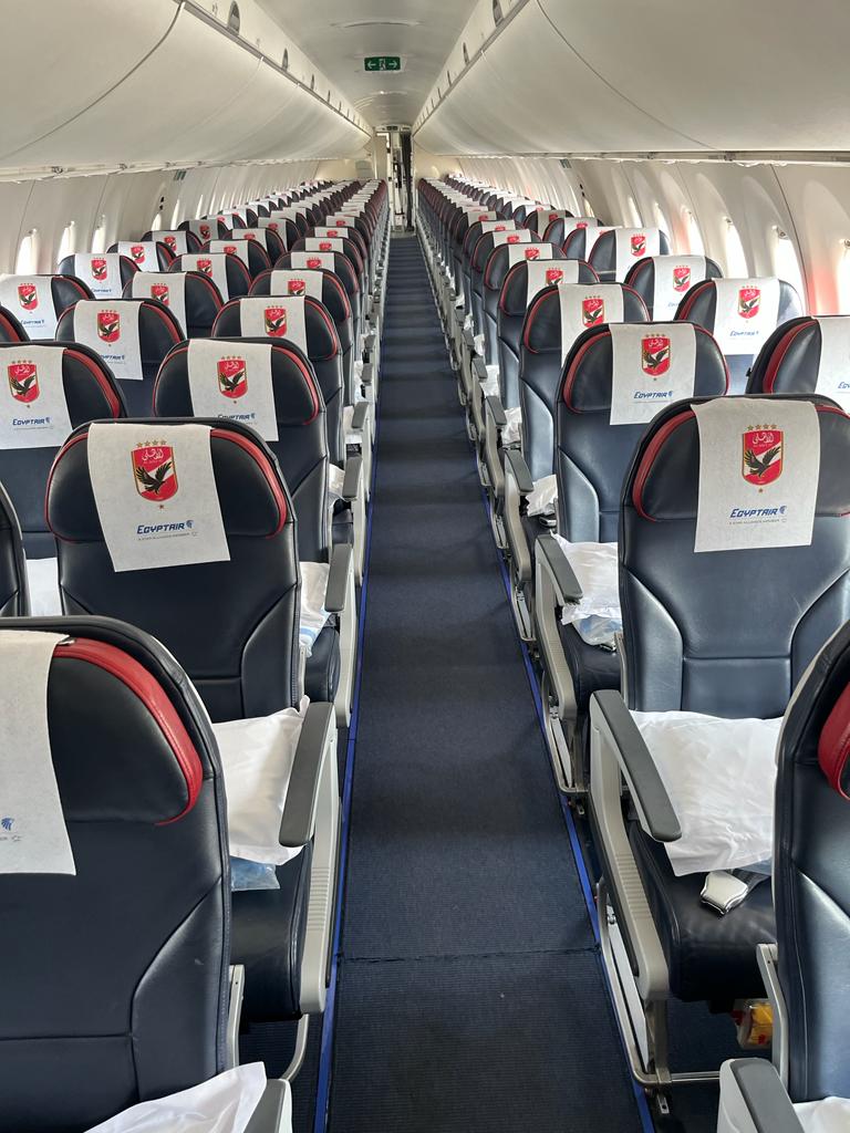 مصر للطيران تسير رحلة خاصة لنقل بعثة الأهلى إلى النمسا