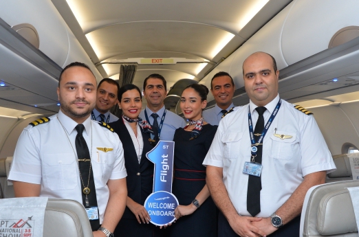 إنطلاق أولي رحلات مصر للطيران إلى العاصمة الإيڤوارية أبيدجان 