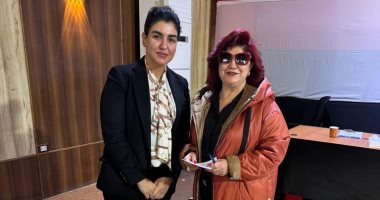 رئيس لجنة السياحة بمجلس النواب تدلى بصوتها فى انتخابات الرئاسة